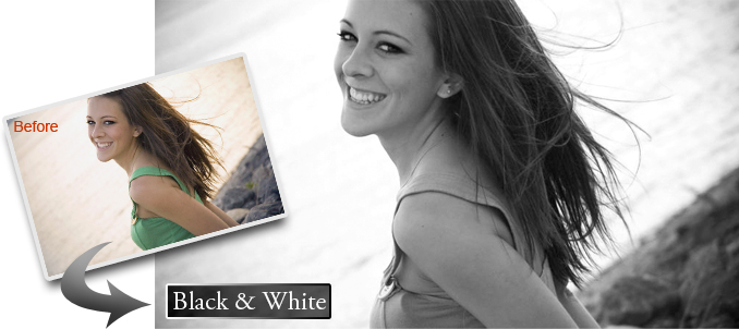 Canvas Photo Effects: Black & White