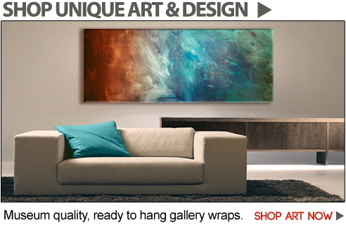 Shop Modern Art on Canvas and Geometric Mid Century Modern Art