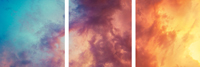 Atmosphere - Sky and Cloud Art Panel Set.