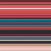 Santa Fe - Pink, Teal, Grey Line Art.